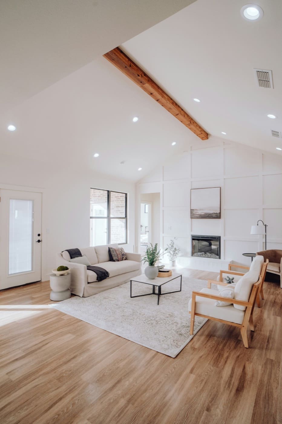 Renovation in progress: a tradesman working on a home interior